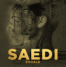 "Exhale" Cover Art. Tania Saedi im Profil mit Bleistift gezeichnet.